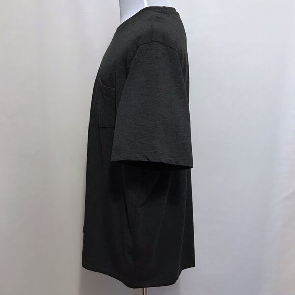 Tahari NWT Charcoal Pocket Tee Men XXL - Picture 6 of 12
